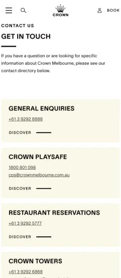 Crown Casino Online Support